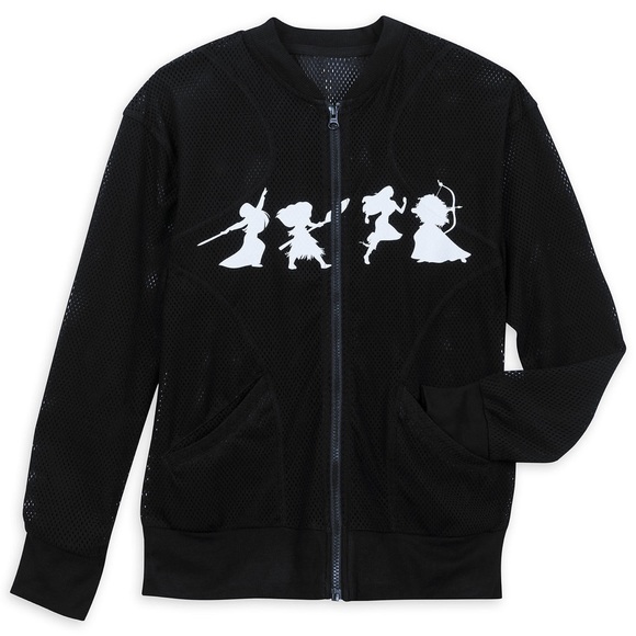Disney Jackets & Blazers - NWOT Disney Princess Mesh Zip Up